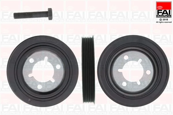 Belt Pulley Set, crankshaft FAI AutoParts FVD1012K