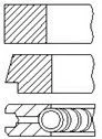 Piston Ring Set FAI AutoParts PR33-000