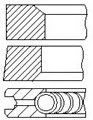 Piston Ring Set FAI AutoParts PR35-000