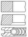 Piston Ring Set FAI AutoParts PR58-000
