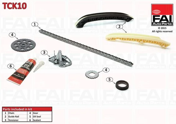 Sada rozvodových reťazí FAI AutoParts TCK10