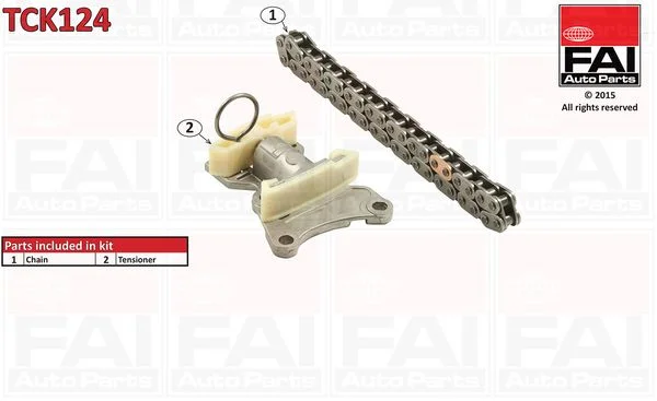 Sada rozvodových reťazí FAI AutoParts TCK124