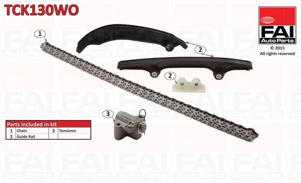 Sada rozvodových reťazí FAI AutoParts TCK130WO