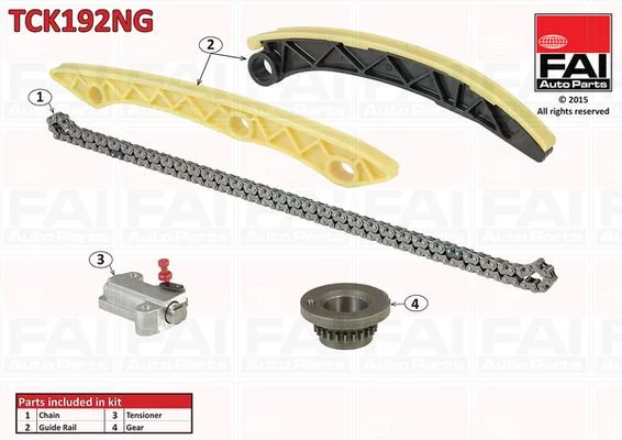 Sada rozvodových reťazí FAI AutoParts TCK192NG