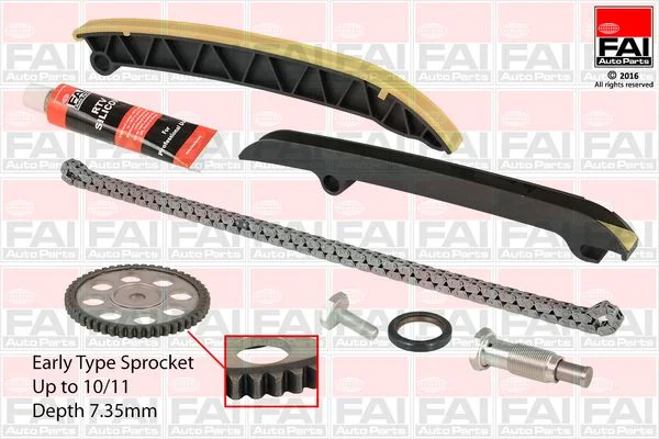 Sada rozvodových reťazí FAI AutoParts TCK208