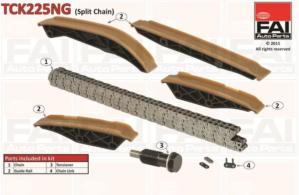 Sada rozvodových reťazí FAI AutoParts TCK225NG