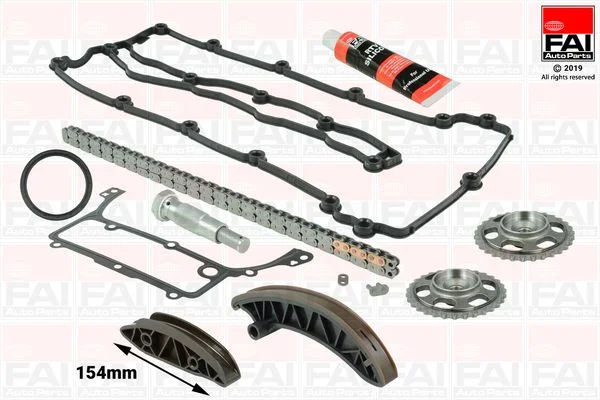 Sada rozvodových reťazí FAI AutoParts TCK227L
