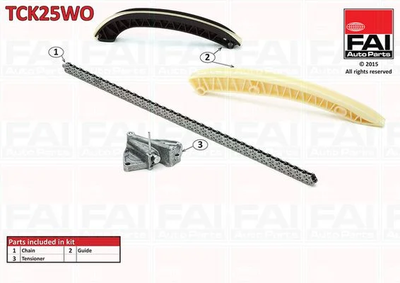 Sada rozvodových reťazí FAI AutoParts TCK25WO