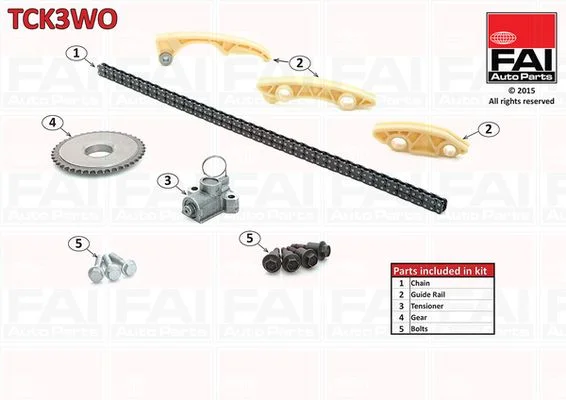 Sada rozvodových reťazí FAI AutoParts TCK3WO