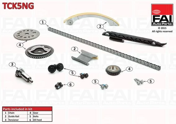 Timing Chain Kit FAI AutoParts TCK5NG