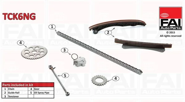 Sada rozvodových reťazí FAI AutoParts TCK6NG