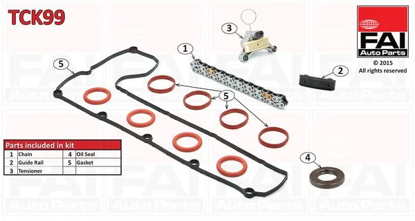 Timing Chain Kit FAI AutoParts TCK99