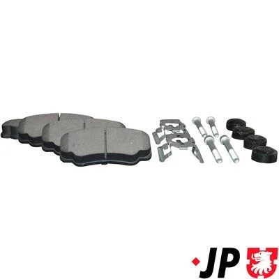 Brake Pad Set, disc brake JP GROUP 4163700610