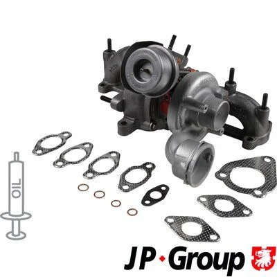 Kompresorius, įkrovimo sistema JP GROUP 1117405200