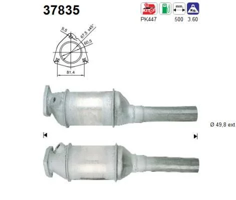 Katalyzátor AS 37835