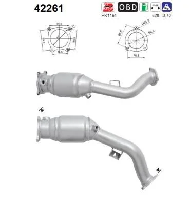 Catalytic Converter AS 42261