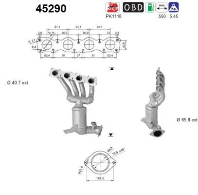 Katalyzátor AS 45290