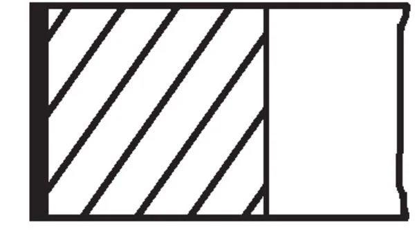 Piston Ring Set MAHLE PIERSCIENIE 028RS101420N0