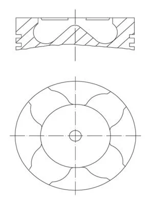 Stūmoklis MAHLE 081 PI 00103 000