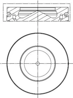 Stūmoklis mahle 081 PI 00113 000