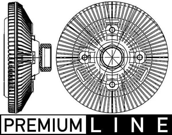 Sankaba, radiatoriaus ventiliatorius MAHLE BEHR HELLA TERMIKA CFC209000P