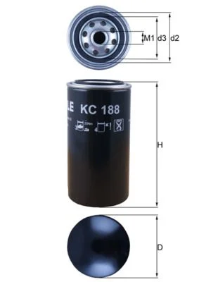 Kuro filtras  KC 188