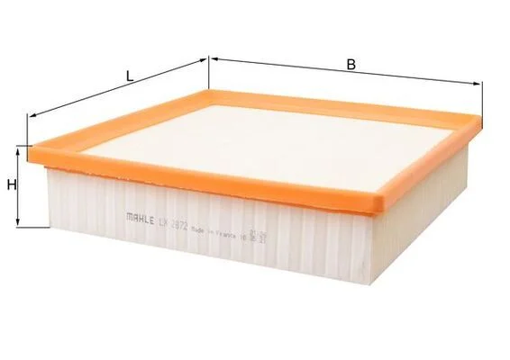 Oro filtras MAHLE LX2872