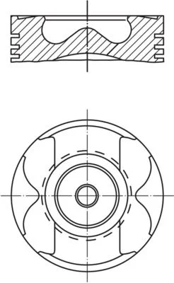 Stūmoklis MAHLE 004 56 00