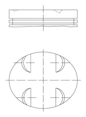 Stūmoklis mahle 0052400