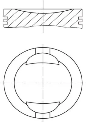 Piest MAHLE 009 36 02
