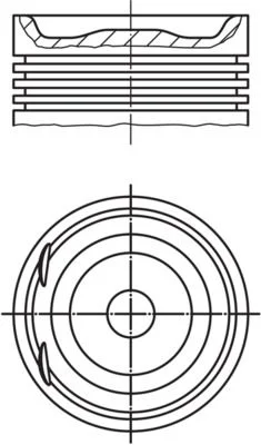 Stūmoklis MAHLE 012 20 03