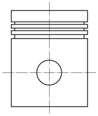 Stūmoklis MAHLE 013 58 00