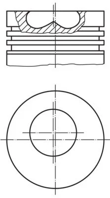 Piston MAHLE 015 06 00