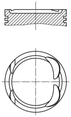 Stūmoklis MAHLE 021 PI 00117 000