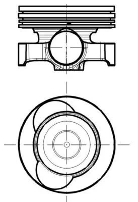 Stūmoklis MAHLE 021 PI 00118 100