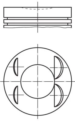 Piston MAHLE 021 PI 00127 000