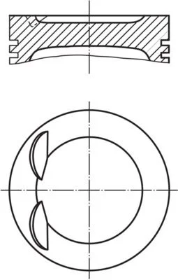 Stūmoklis MAHLE 028 PI 00119 000