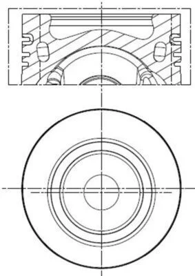 Stūmoklis MAHLE 028PI00154000