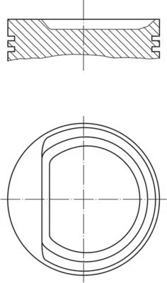 Stūmoklis MAHLE 030 71 01