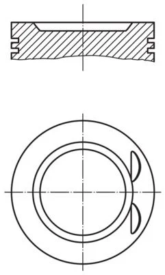 Stūmoklis MAHLE 033 21 00