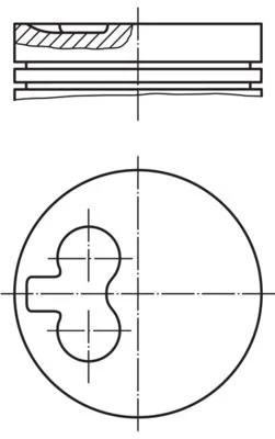 Piston MAHLE 040 01 01