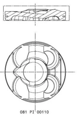 Piest MAHLE 081PI00110002