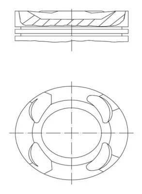 Stūmoklis MAHLE 081 PI 00126 000