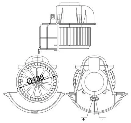 Vidaus pūtiklis MAHLE AB113000S