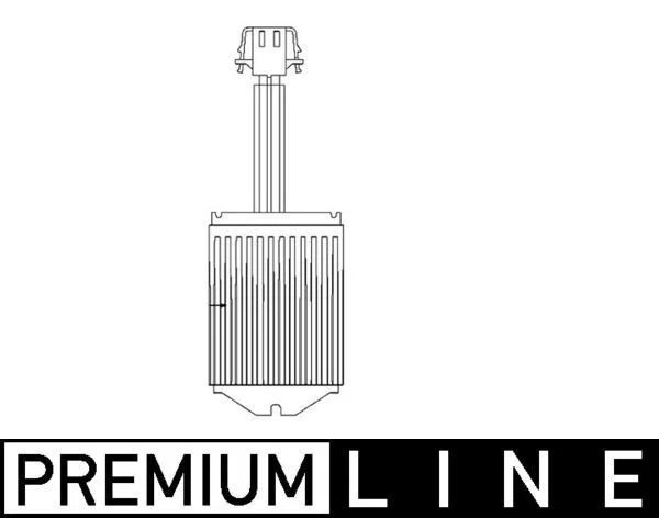 Regulátor, vnútorný ventilátor MAHLE ABR 38 000P