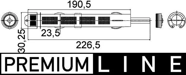 Sušič vzduchu, klimatizácia MAHLE AD 289 000P