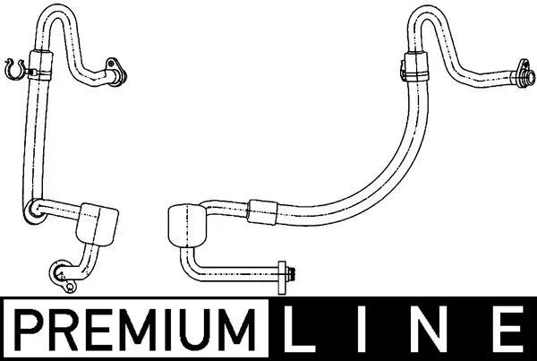 Low-pressure Line, air conditioning MAHLE AP121000P