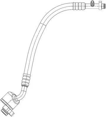 Low-pressure Line, air conditioning MAHLE AP131000P