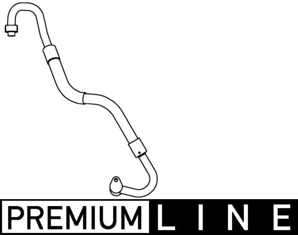 High/Low-pressure Line, air conditioning MAHLE AP89000P