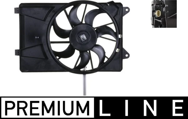 Ventilátor, chladenie motora MAHLE CFF 364 000P